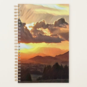 Agenda Planner de arte por Canvas sunset
