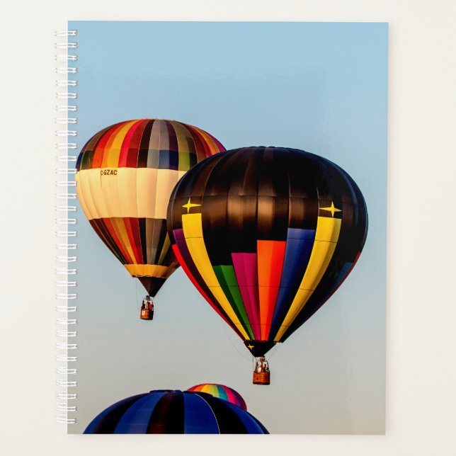Agenda Planner de balão de ar quente 2024 (Frente)