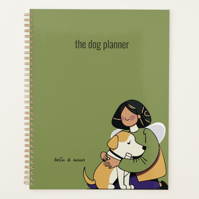 Agenda Planner de Cachorros (Frente)