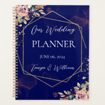 Planner de Casamento Floral Blush
