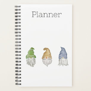 Agenda Planner de Cobrir Suave Espiral dos Três Gnomos 5,