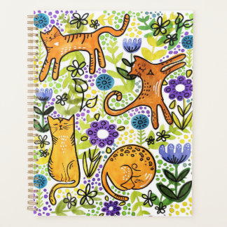 Agenda Planner de Gatos de Jardim