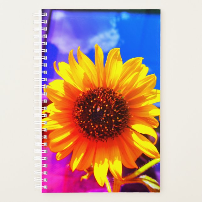 Agenda Planner de girassol (Frente)