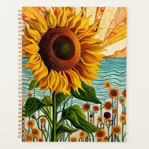 Agenda Planner de girassol