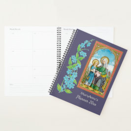 Agenda Planner de Ruas NeoGothic. Anne e Young Mary (SAU