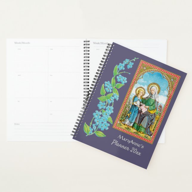 Agenda Planner de Ruas NeoGothic. Anne e Young Mary (SAU  (Exibição)