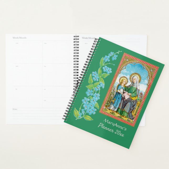 Agenda Planner de Ruas NeoGothic. Anne e Young Mary (SAU  (Exibição)
