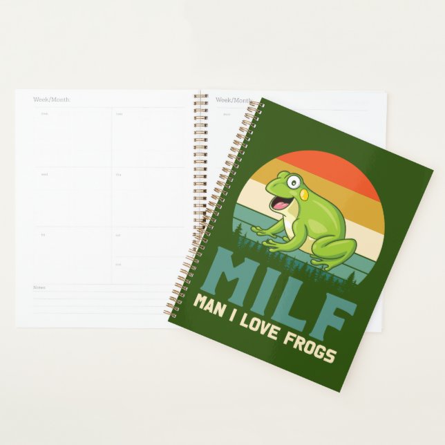 Agenda Planner de Sapos de Amor (Exibição)