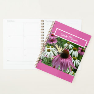Agenda Planner Diário da Borboleta do Swallowtail Tigre