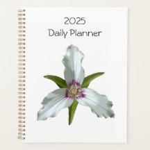 Planner Diário de Primavera de Flor Selvagem Pinta