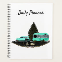 Planner Diário do Retro Camping Car