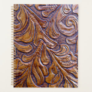 Agenda Planner Emboscada Com Purga De Couro