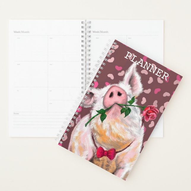 Agenda Planner Engraçado de Porcos (Exibição)