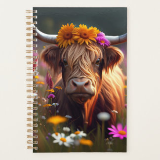 Agenda Planner escocês de vacas do Highland