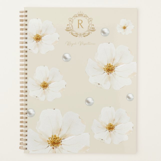 Agenda Planner Fille Précieuse - Collection Royale (Frente)