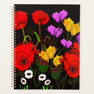 Agenda Planner Floral