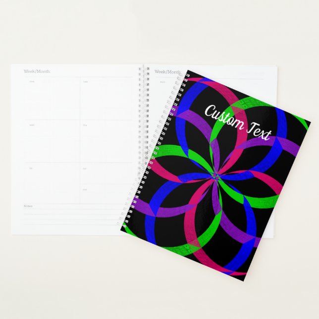 Agenda Planner Geométrico para Multicores Figura 8 (Exibição)