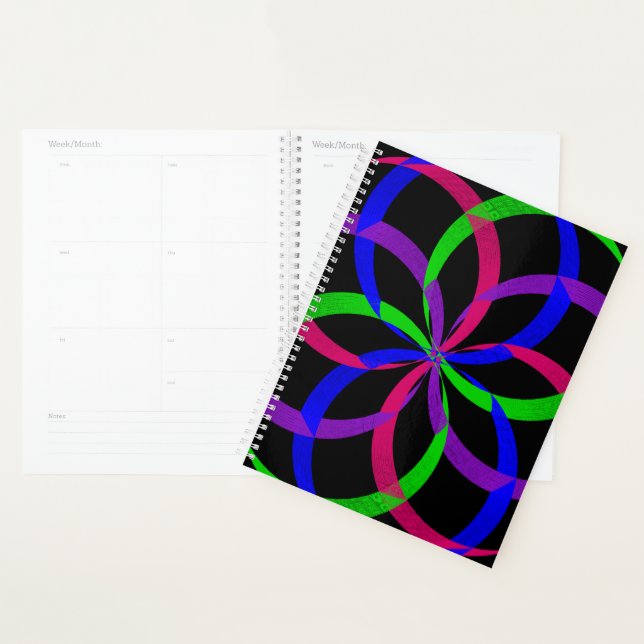 Agenda Planner Geométrico para Multicores Figura 8 (Exibição)