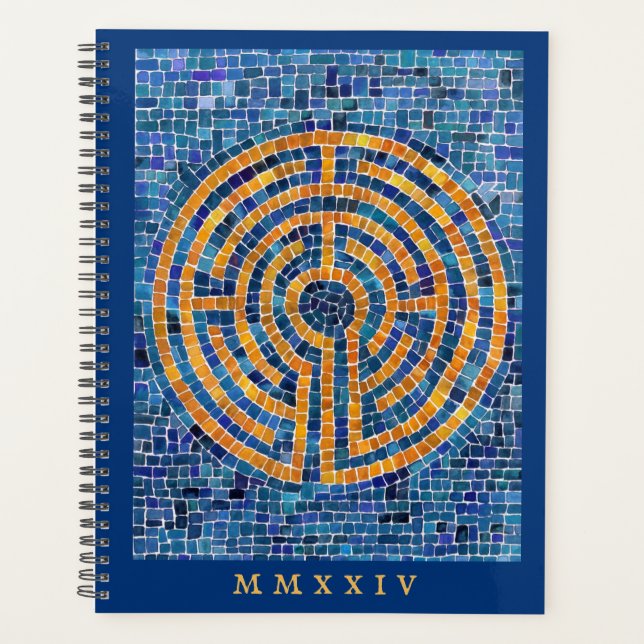 Agenda Planner LABYRINTH IV 8,5x11 + Texto (Frente)