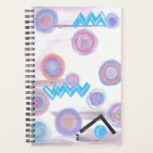Planner "Pastel abstrato"
