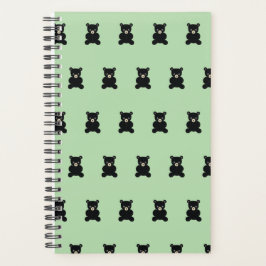 Agenda Planner Preto do Urso
