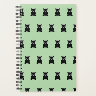 Agenda Planner Preto do Urso