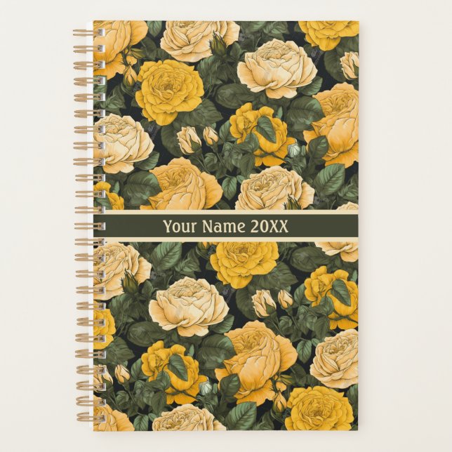 Agenda Planner Rosa Amarelo (Frente)