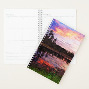 Agenda Planner Sm Sunset no Pond