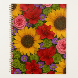 Agenda Planner Sunflower e Rosa