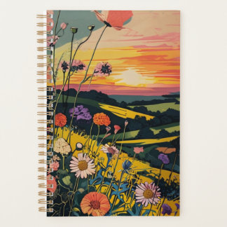 Agenda Planner Sunset Flor