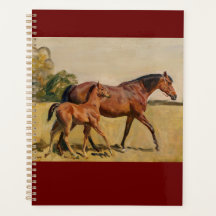Planner Thura Mare e Foal Munnings