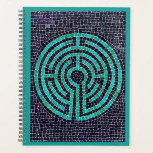 Agenda Planner/Turquesa LABYRINTH III 8,5x11