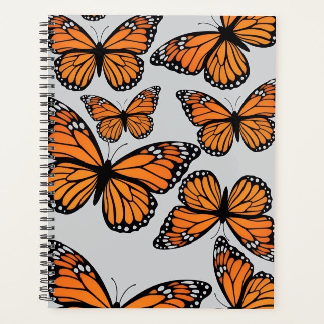 Agenda Planner with Monarch Butterflies (Frente)