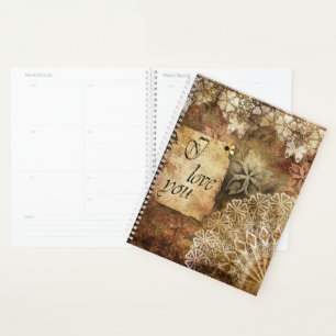 Agenda Plano de fundo da Vintage