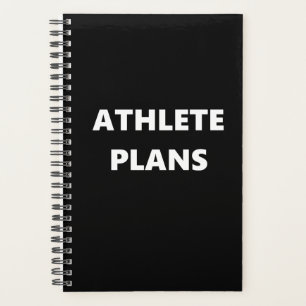 Agenda Planos de atletas do tema esportes do Atleta Plann
