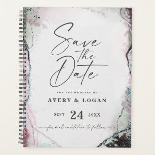 Agenda Planos de Casamento de Púrpura Mauve Lilac Mauve E