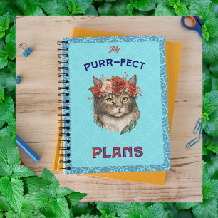 Agenda Planos puros de Maine Coon teal