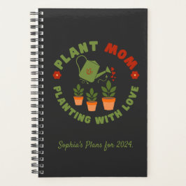Agenda Planta Mãe Plantando Com Amor Personalizado