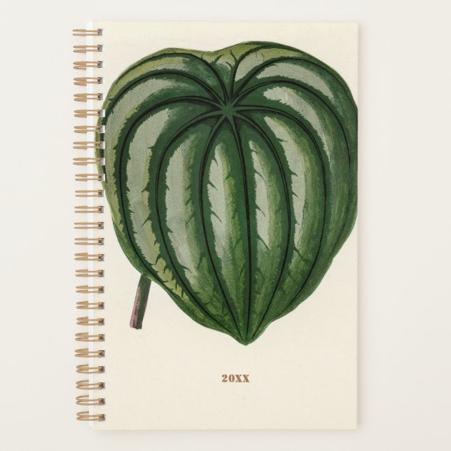 Agenda Plantas de jardineiro personalizadas 2022 (Frente)