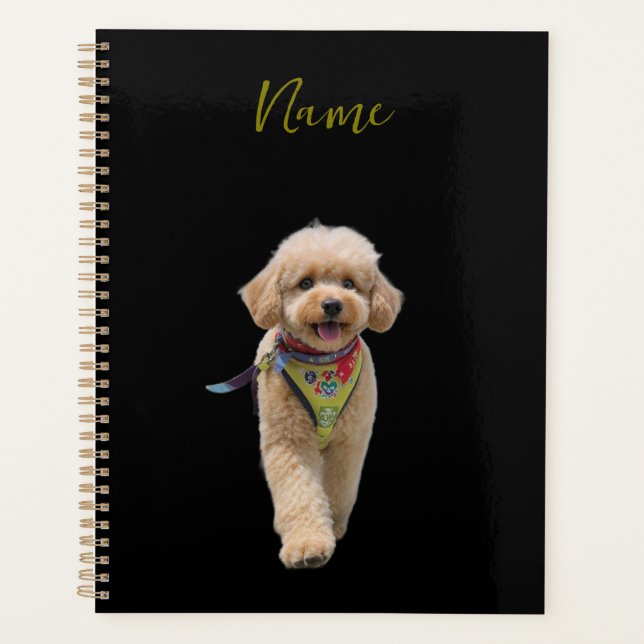 Agenda Plush Ivory Puppy (Frente)
