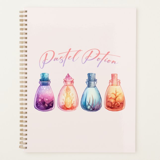 Agenda Poção de Pastel (Frente)
