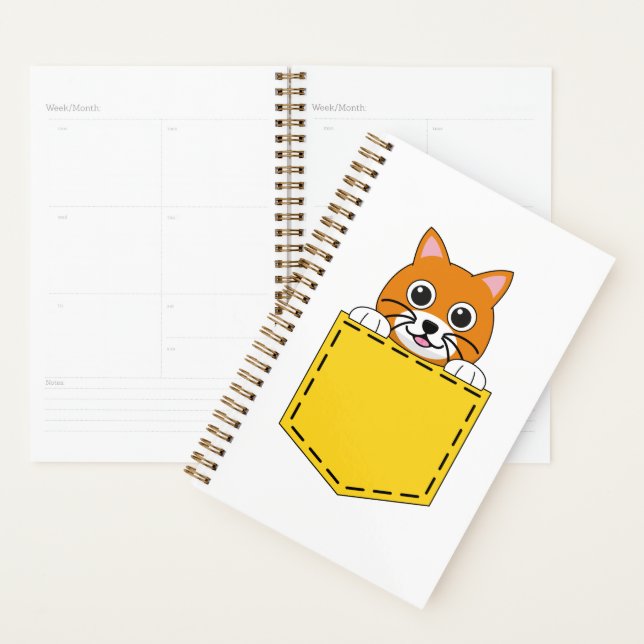 Agenda Pocket Pet Cat (Exibição)