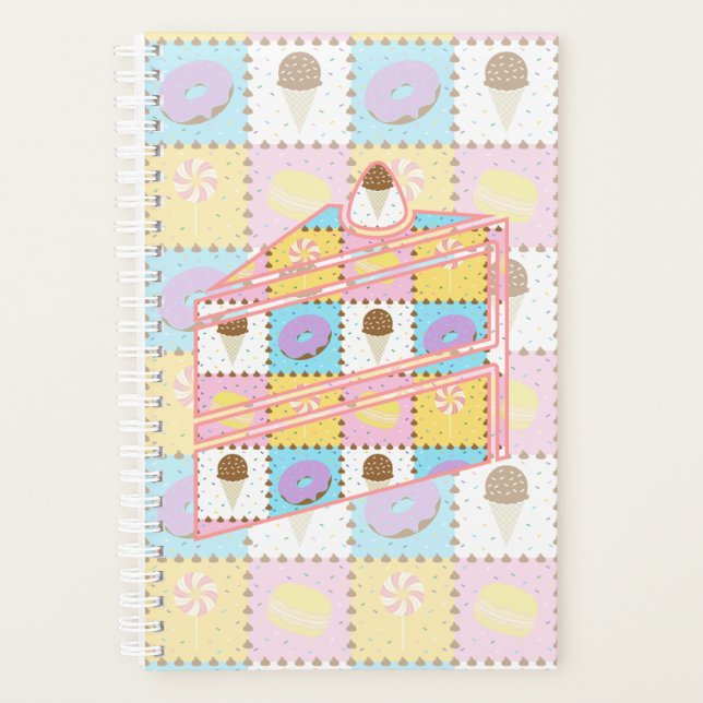 Agenda Pocket Planner de aparas doces (Frente)
