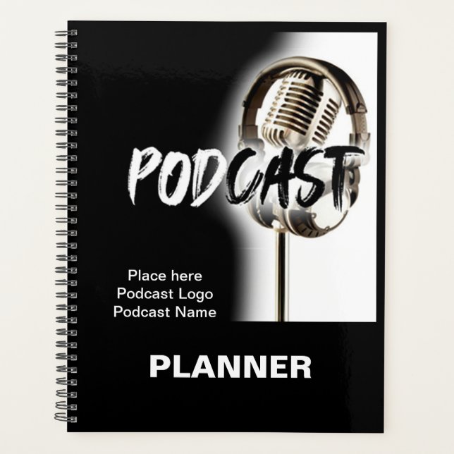 Agenda Podcast do Planner (Frente)