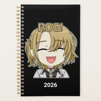 Agenda Pog! Chibi Planner 2026 - Luca Kaneshiro Fanart