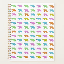 Agenda Polar Bear Pattern Planner