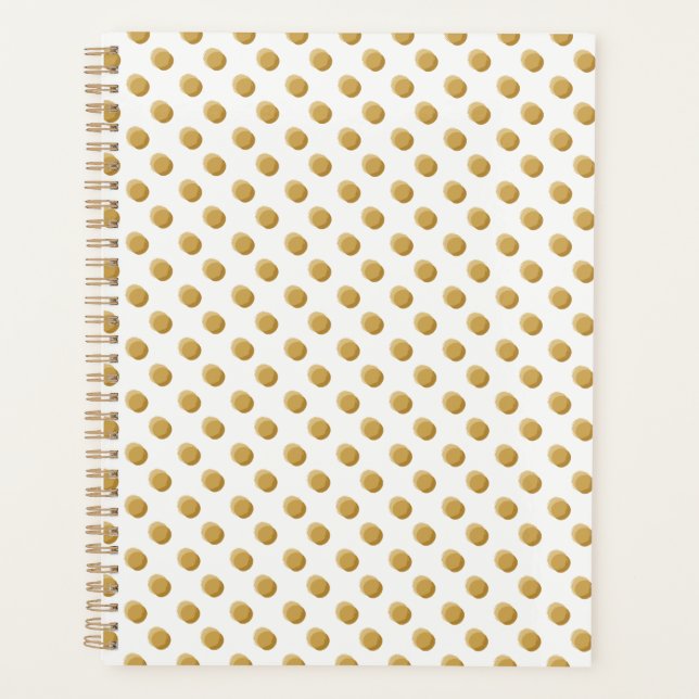 Agenda Polka Play Yellow Mostard (Frente)