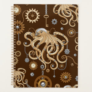 Agenda Polvo Steampunk Retro Fantasia Mecânica