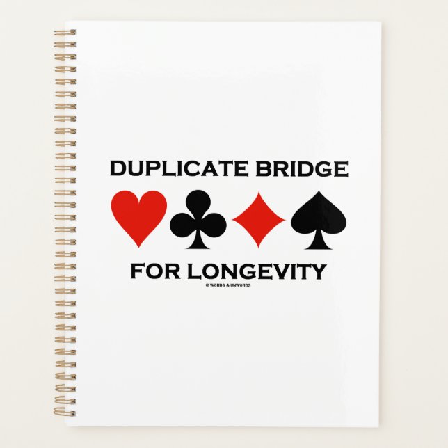 Agenda Ponte Duplicada Para Longevidade (Frente)