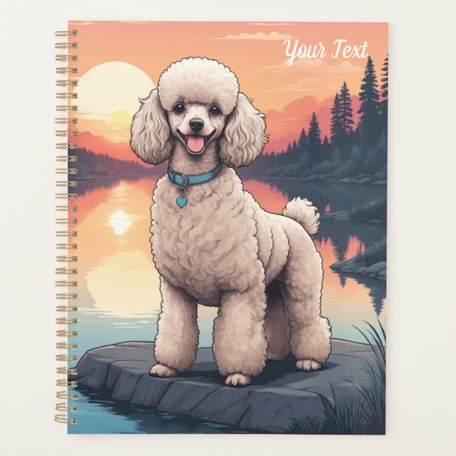 Agenda Poodle pelo Lago (Frente)